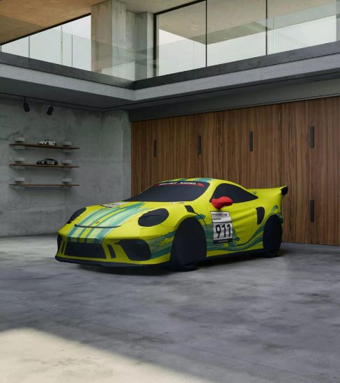 Picture of Car Cover, Indoor, Manthey "Grello“, 911 GT3RS (991)