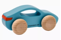 Picture of Taycan Wooden Car in Frozen Blue