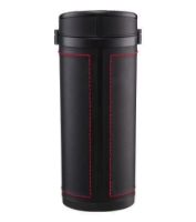 Picture of Tissue Box, Porsche Crest, Leather