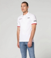 Picture of Men's Motorsport x Boss Polo Shirt in White 