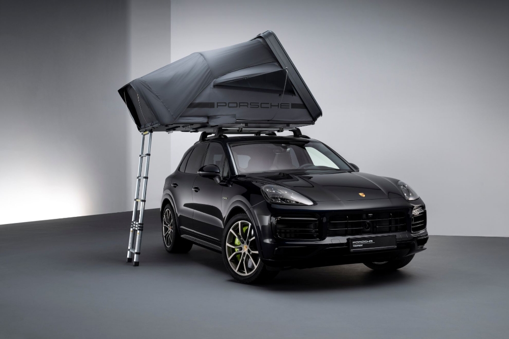 Picture of Roof Tent in Black & Dark Grey