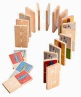 Picture of Domino Set, Wood