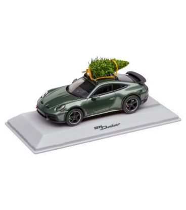 Picture of Model 911 Dakar (2023) Christmas Edition in Dark Green Metallic - 1:43 Scale