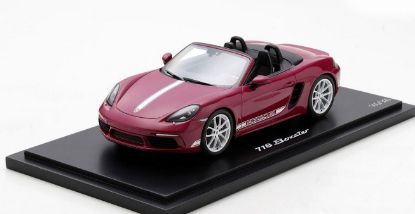 Picture of 718 Boxster Style Edition (982), 1:18 Model, Ltd, Rubystone Red