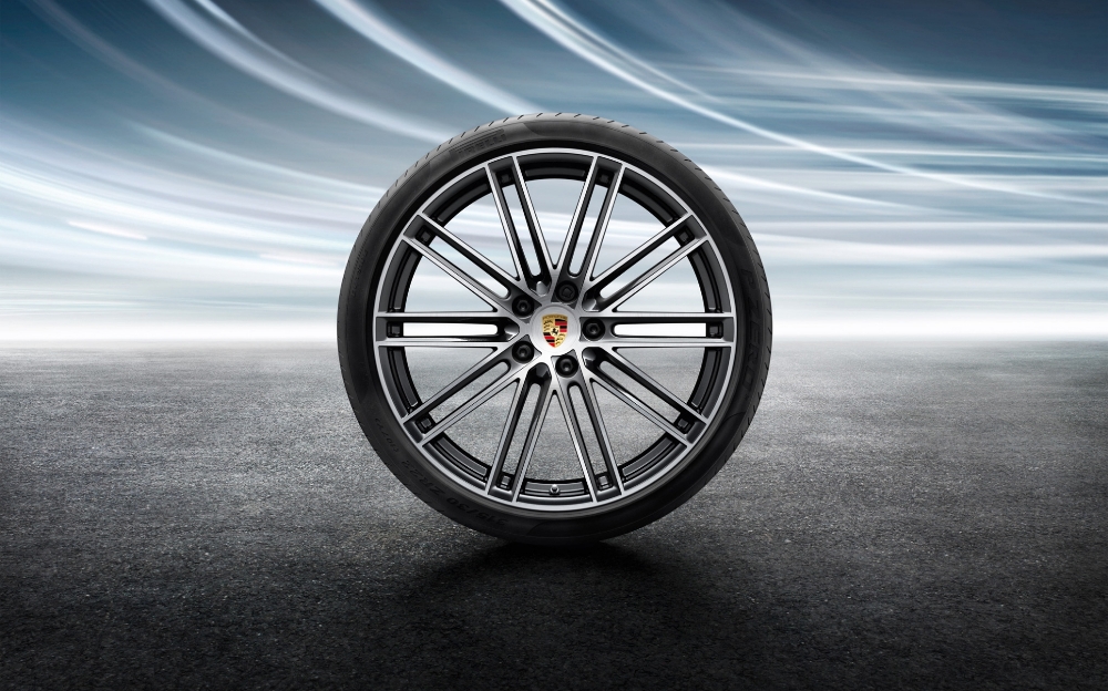 Picture of 22-inch 911 Turbo Design Summer Wheel-and-Tyre Set