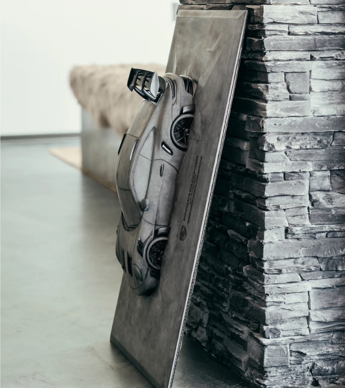 Picture of Porsche 911 GT3 RS (992) Concrete Sculpture – Limited Edition