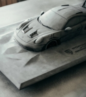 Picture of Porsche 911 GT3 RS (992) Concrete Sculpture – Limited Edition