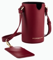 Picture of Insulated Travel Mug - Shoulder Bag Red/Black