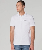 Picture of Mens Porsche Classic Polo Shirt in White