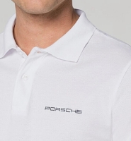 Picture of Mens Porsche Classic Polo Shirt in White