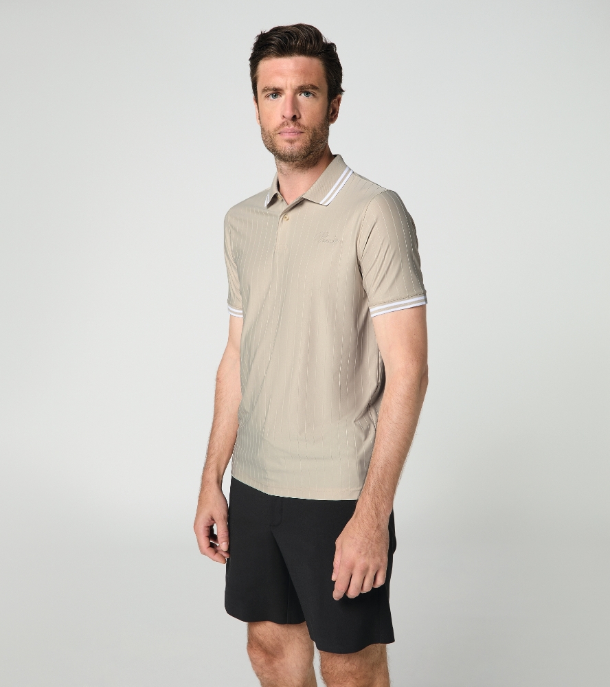 Picture of Polo shirt – 911 Targa 60Y - Sand Beige