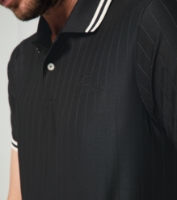 Picture of Men's Polo shirt – 911 Targa 60Y - Black