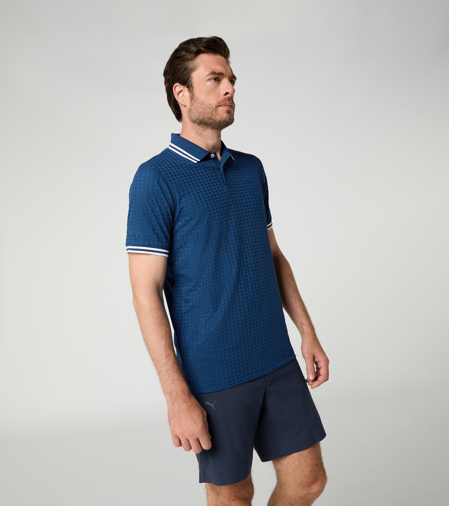 Picture of Men's Polo Shirt – 911 Targa 60Y - Royale Blue