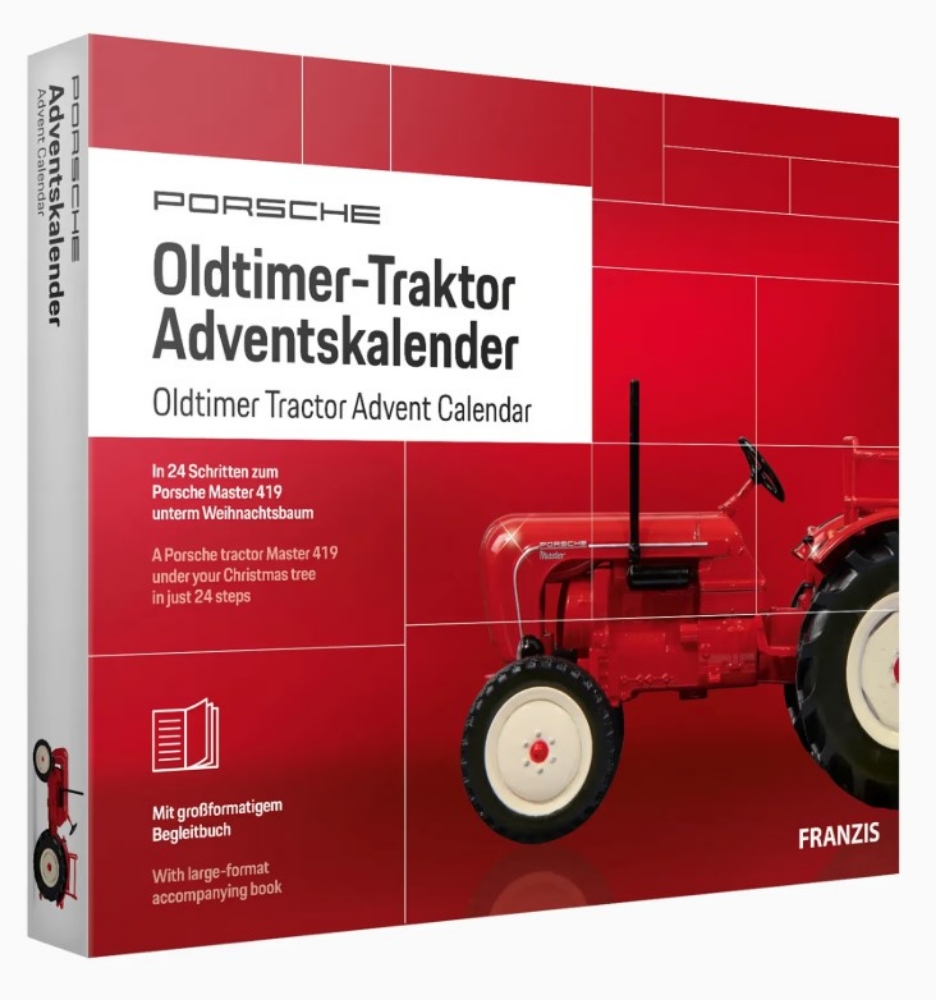 Picture of Porsche Tractor Advent Calendar Oldtimer - Traktor Master 419 1962, Scale 1:43