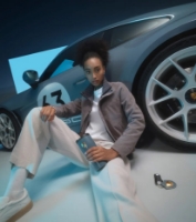 Picture of Thermo Mug, Shoreblue Metallic, 60 Years 911, Limited Edition, for Cup Holder