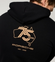 Picture of Unisex Hoodie - 75Y Porsche In Australia, Black