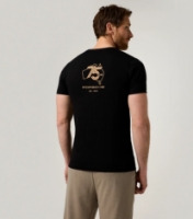 Picture of Unisex T-Shirt - 75Y Porsche In Australia, Black